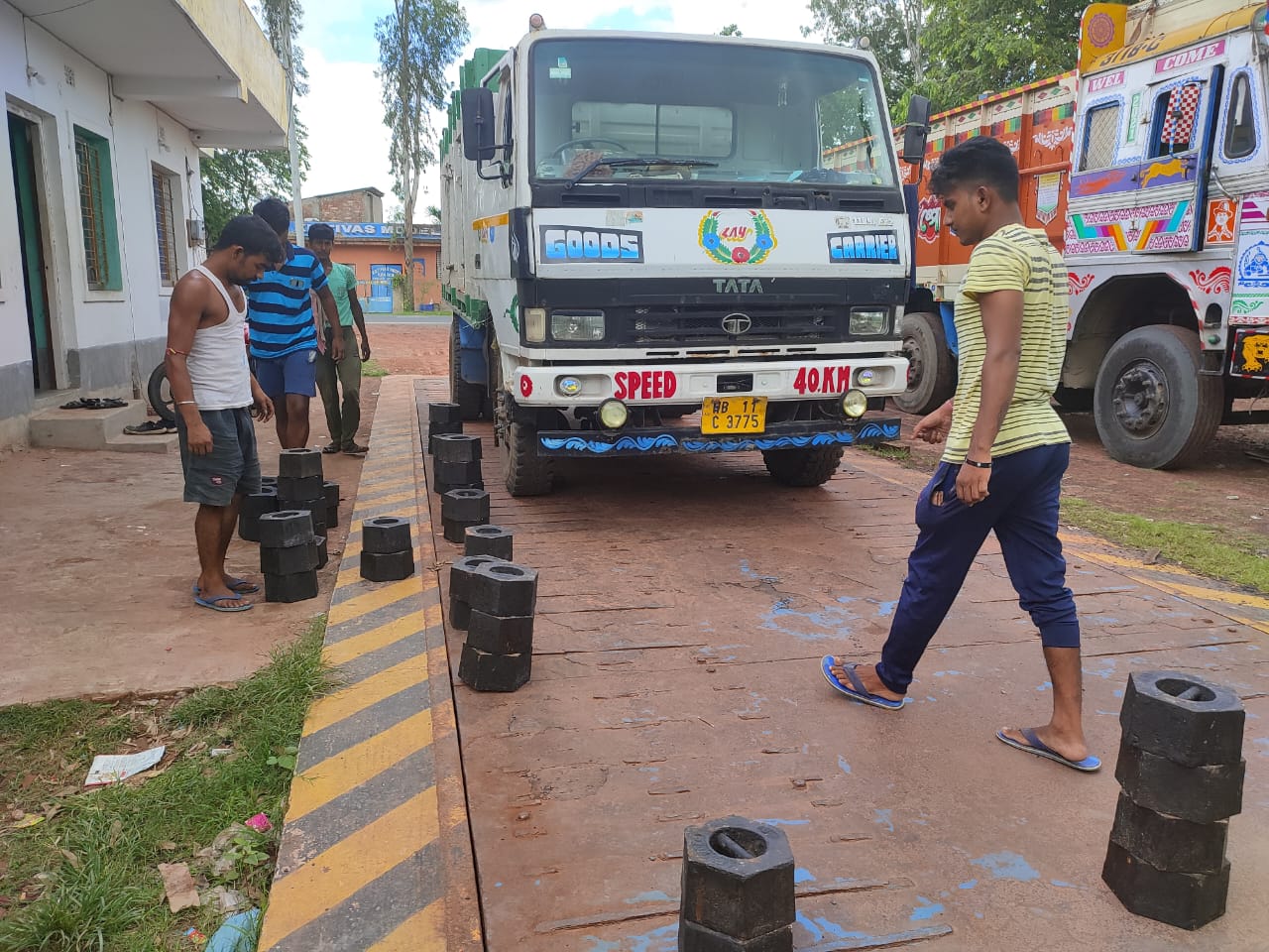 weighbridge calibrated